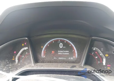 2019 Honda Civic Si z USA, uszkodzony, nr VIN 2HGFC3A54KH751521